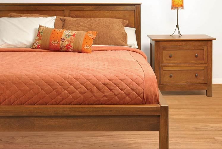 Witmer Furniture Taylor J N122 2-Drawer Night Stand | Dunk & Bright